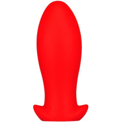 EggPlay Plug Silicone Saurus Egg M 12 x 5.3cm Rouge